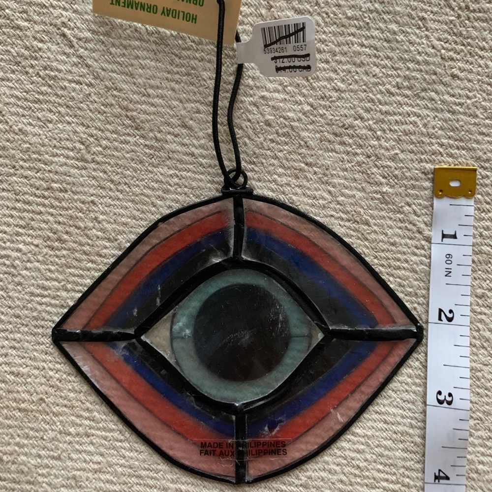 Urban Outfitters 3rd Eye Ornament— stained glass - Picture 3 of 4
